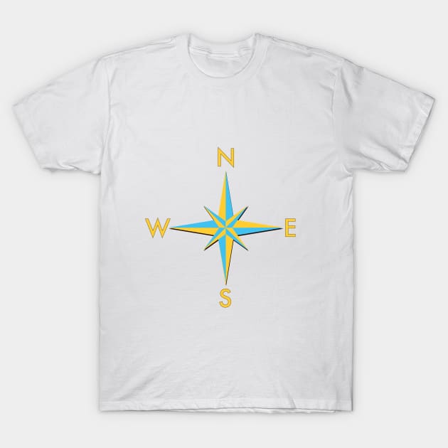 Navigation Compass T-Shirt by nickemporium1